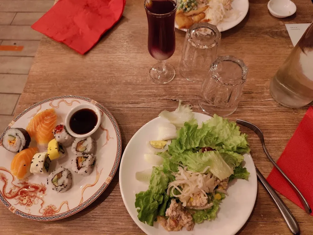 Sushi Et Salade